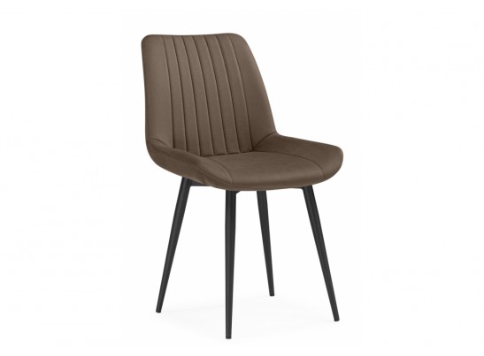 Стул на металлокаркасе Седа коричневый (zd 233) / черный в Набережных Челнах