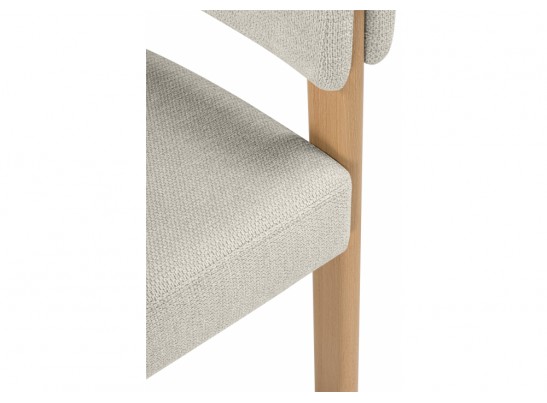 Стул на металлокаркасе Selma бежевый / бук в Набережных Челнах