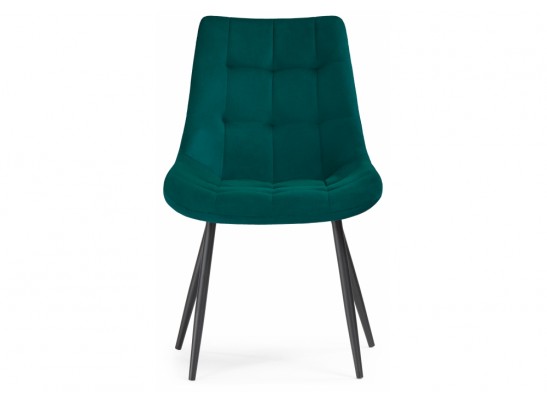 Стул на металлокаркасе Sidra green / black в Набережных Челнах