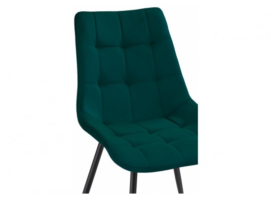 Стул на металлокаркасе Sidra green / black в Набережных Челнах