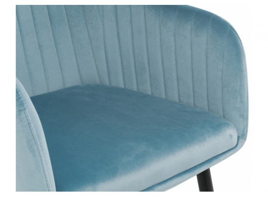 Стул на металлокаркасе Slam синий в Набережных Челнах