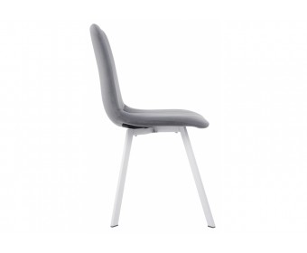 Стул на металлокаркасе Sling gray / white