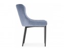 Стул на металлокаркасе Teo light blue / black в Набережных Челнах