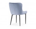 Стул на металлокаркасе Teo light blue / black в Набережных Челнах