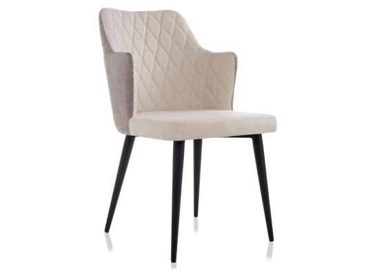 Стул Velen dark brown / beige fabric в Набережных Челнах