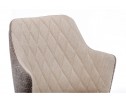 Стул Velen dark brown / beige fabric в Набережных Челнах