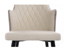 Стул Velen dark brown / beige fabric в Набережных Челнах