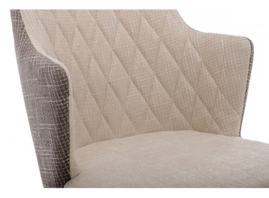 Стул Velen dark brown / beige fabric в Набережных Челнах