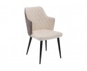 Стул Velen dark brown / beige fabric в Набережных Челнах