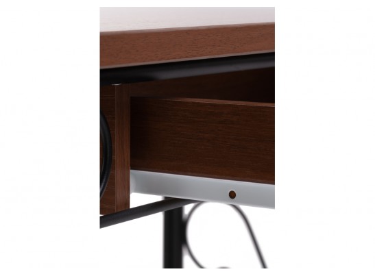 Туалетный столик Клео 3 черный / орех в Набережных Челнах