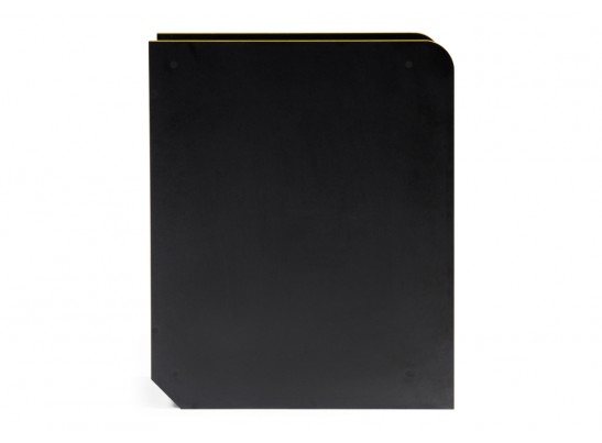 Тумба Ханна 33х50х60 черная / желтая в Набережных Челнах