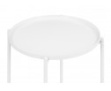 Журнальный столик-поднос Tray 1 46х52 white в Набережных Челнах