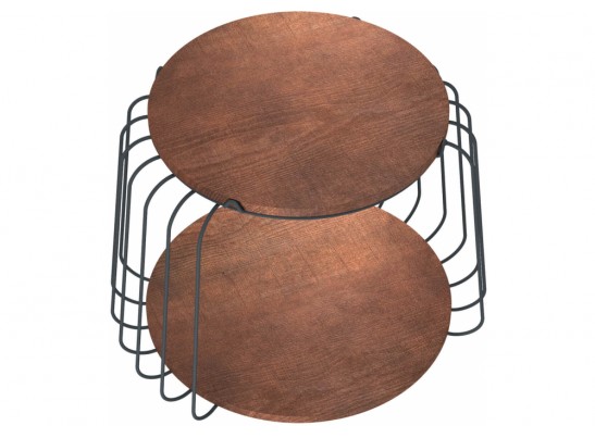 Журнальный столик Sheffilton SHT-CT70 кариф / антрацит в Набережных Челнах