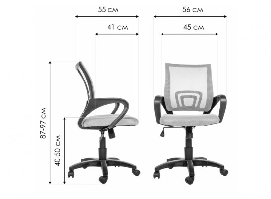 Компьютерное кресло Turin коричневое в Набережных Челнах