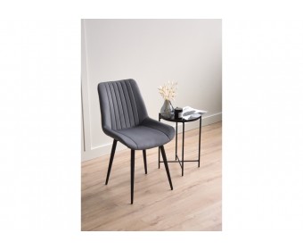 Стул на металлокаркасе Седа 360 темно-серый (zd 995) / черный