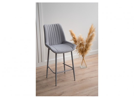 Полубарный стул Седа светло-серый (zd 960) / серый в Набережных Челнах