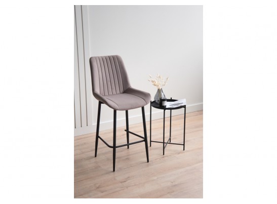 Полубарный стул Седа 360 латте (zd 290) / черный в Набережных Челнах