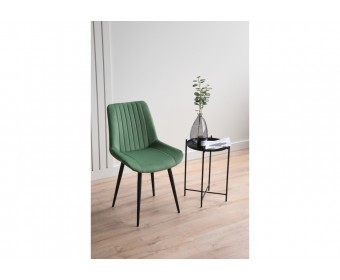 Стул на металлокаркасе Седа фисташковый (zd 651) / черный