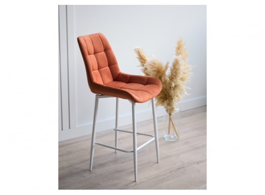 Полубарный стул Челси 360 терракотовый (zd 432) / белый в Набережных Челнах