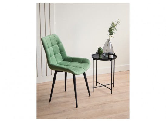 Стул на металлокаркасе Челси 360 К фисташковый (zd 651) / черный в Набережных Челнах