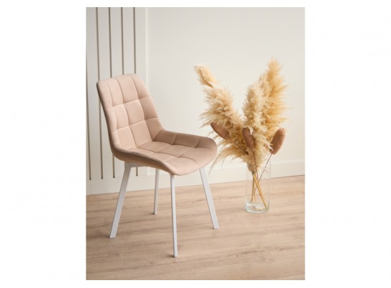 Стул на металлокаркасе Челси П бежевый (zd 210) / белый в Набережных Челнах