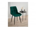 Стул на металлокаркасе Челси К зеленый (zd 667) / черный в Набережных Челнах