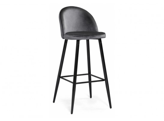 Барный стул Dodo 1 dark grey with edging / black в Набережных Челнах