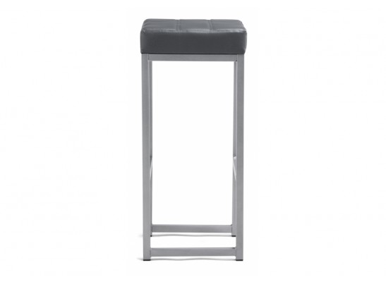 Барный стул Khurkroks серый полимер / светлый мусс в Набережных Челнах