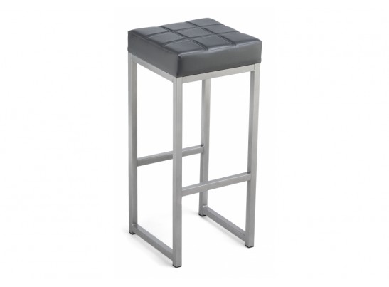 Барный стул Khurkroks серый полимер / светлый мусс в Набережных Челнах