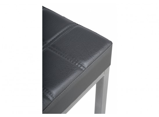 Барный стул Khurkroks серый полимер / светлый мусс в Набережных Челнах