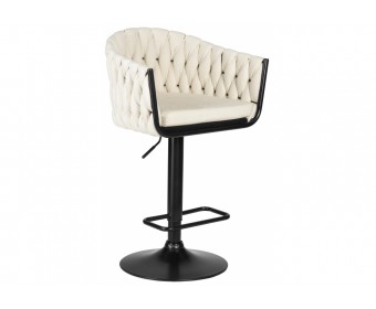 Барный стул Leon кремовая ткань LAR 275-33