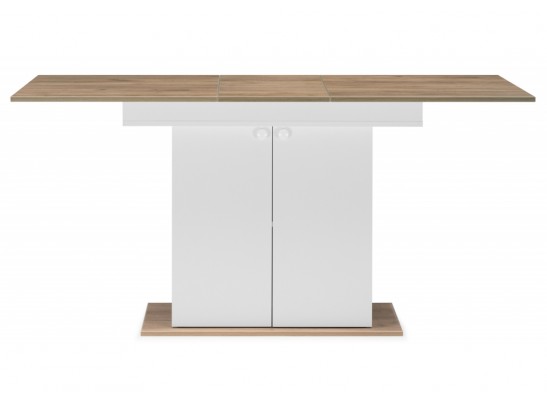 Деревянный стол Carla белый / крафт золотой в Набережных Челнах