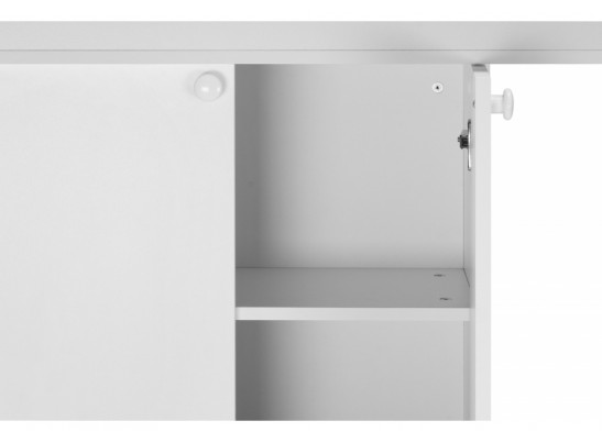 Деревянный стол Carla белый / крафт золотой в Набережных Челнах