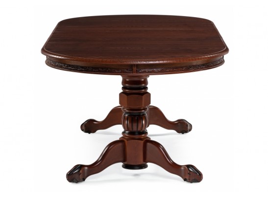 Деревянный стол Кантри 200(280)х107х79 орех / коричневая патина в Набережных Челнах