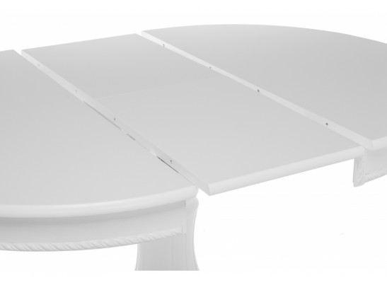 Деревянный стол Павия круглый белый в Набережных Челнах