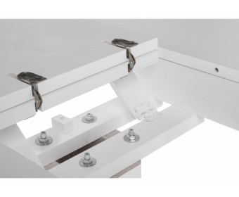 Деревянный стол Павия круглый белый