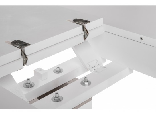 Деревянный стол Павия круглый белый в Набережных Челнах