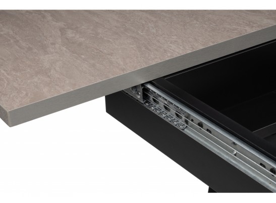 Деревянный стол Регна бежевый / черный каркас в Набережных Челнах