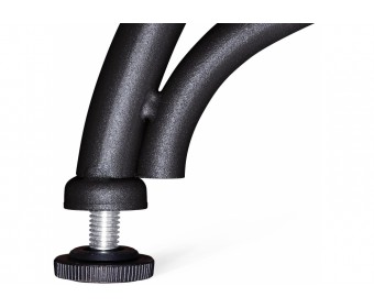 Деревянный стол SHT-TU20/120/80 черный муар / белый