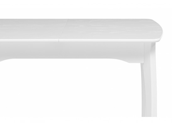 Деревянный стол Терзот прямоугольный 100(130)х70х76 белый в Набережных Челнах