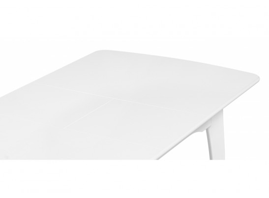 Деревянный стол Терзот прямоугольный 100(130)х70х76 белый в Набережных Челнах