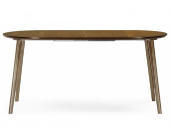 Деревянный стол Турин 80 (160) х 80 орех