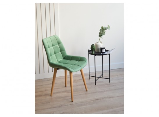 Деревянный стул Челси 360 фисташковый (zd 651) / светлое дерево в Набережных Челнах