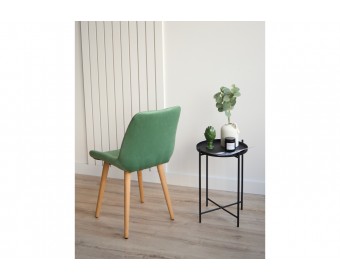 Деревянный стул Челси 360 фисташковый (zd 651) / светлое дерево