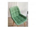 Деревянный стул Челси 360 фисташковый (zd 651) / светлое дерево в Набережных Челнах