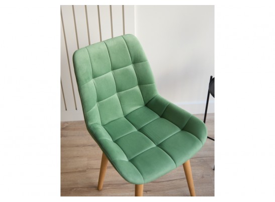 Деревянный стул Челси 360 фисташковый (zd 651) / светлое дерево в Набережных Челнах