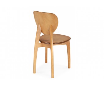 Деревянный стул Окава ольха жесткое сидение