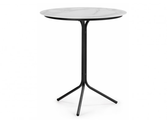 Комплект столиков Рускус белый мрамор / серый мрамор / галифакс в Набережных Челнах