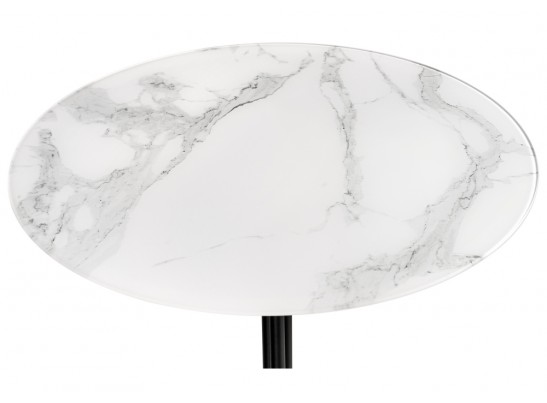 Комплект столиков Рускус белый мрамор / серый мрамор / галифакс в Набережных Челнах