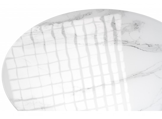 Комплект столиков Рускус белый мрамор / серый мрамор / галифакс в Набережных Челнах